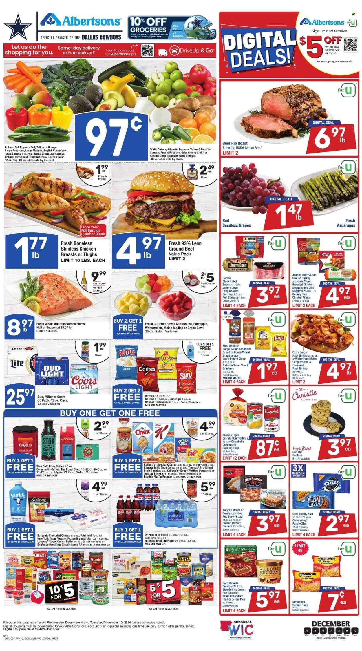 Albertsons ad - 12/04/2024 - 12/10/2024. Page 1