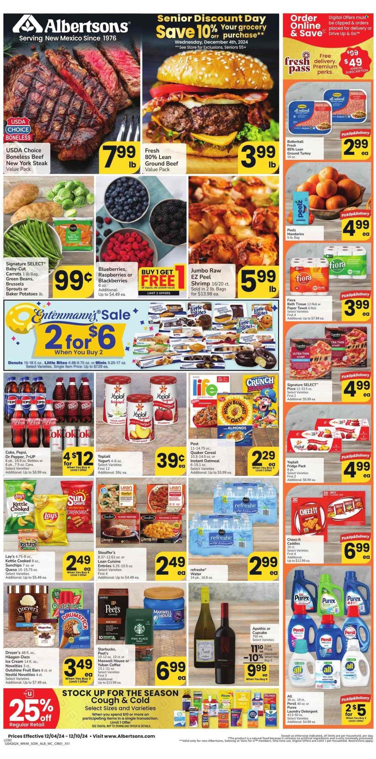 Albertsons ad - 12/04/2024 - 12/10/2024. Page 1