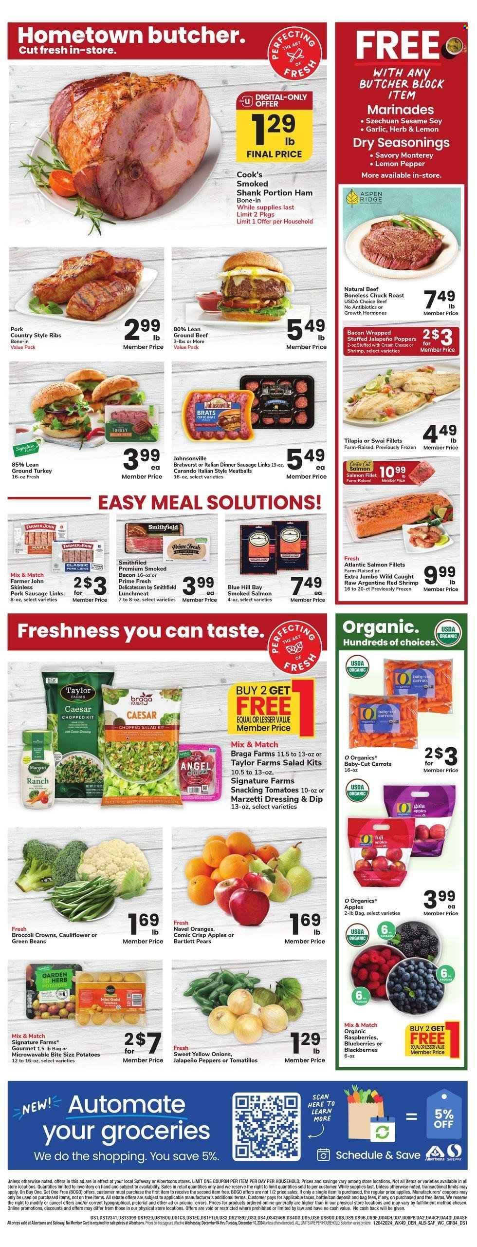 Albertsons ad - 12/04/2024 - 12/10/2024. Page 1