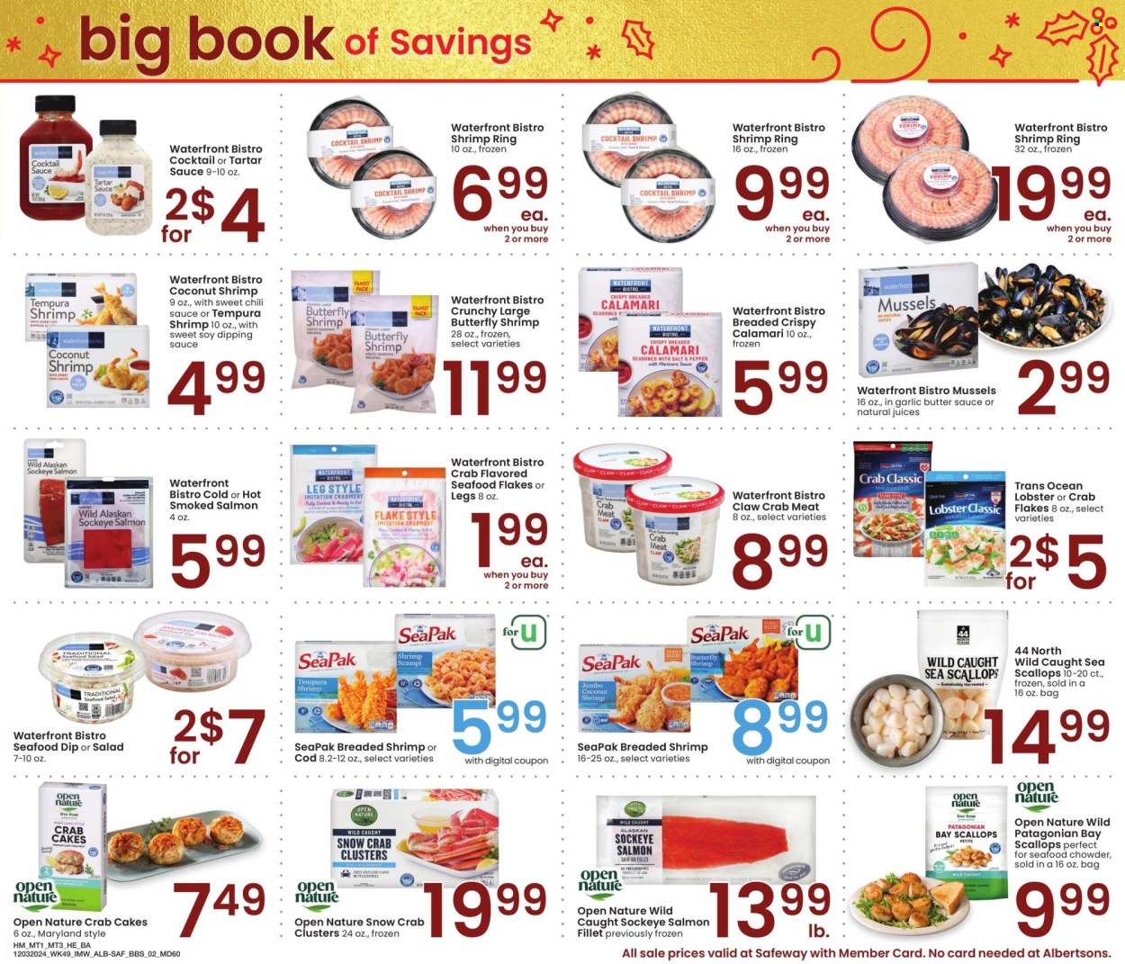 Albertsons ad - 12/03/2024 - 12/30/2024. Page 1