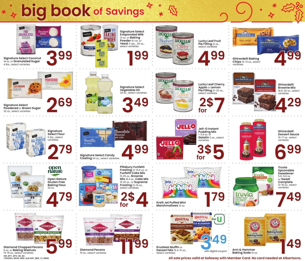 Albertsons ad - 12/03/2024 - 12/30/2024. Page 1