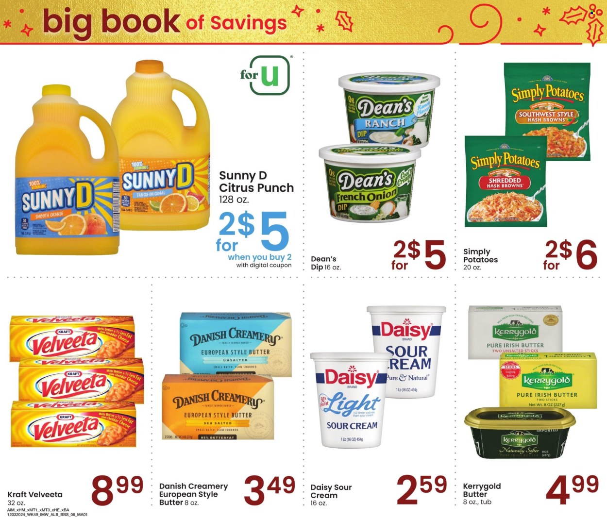 Albertsons ad - 12/03/2024 - 12/30/2024. Page 1