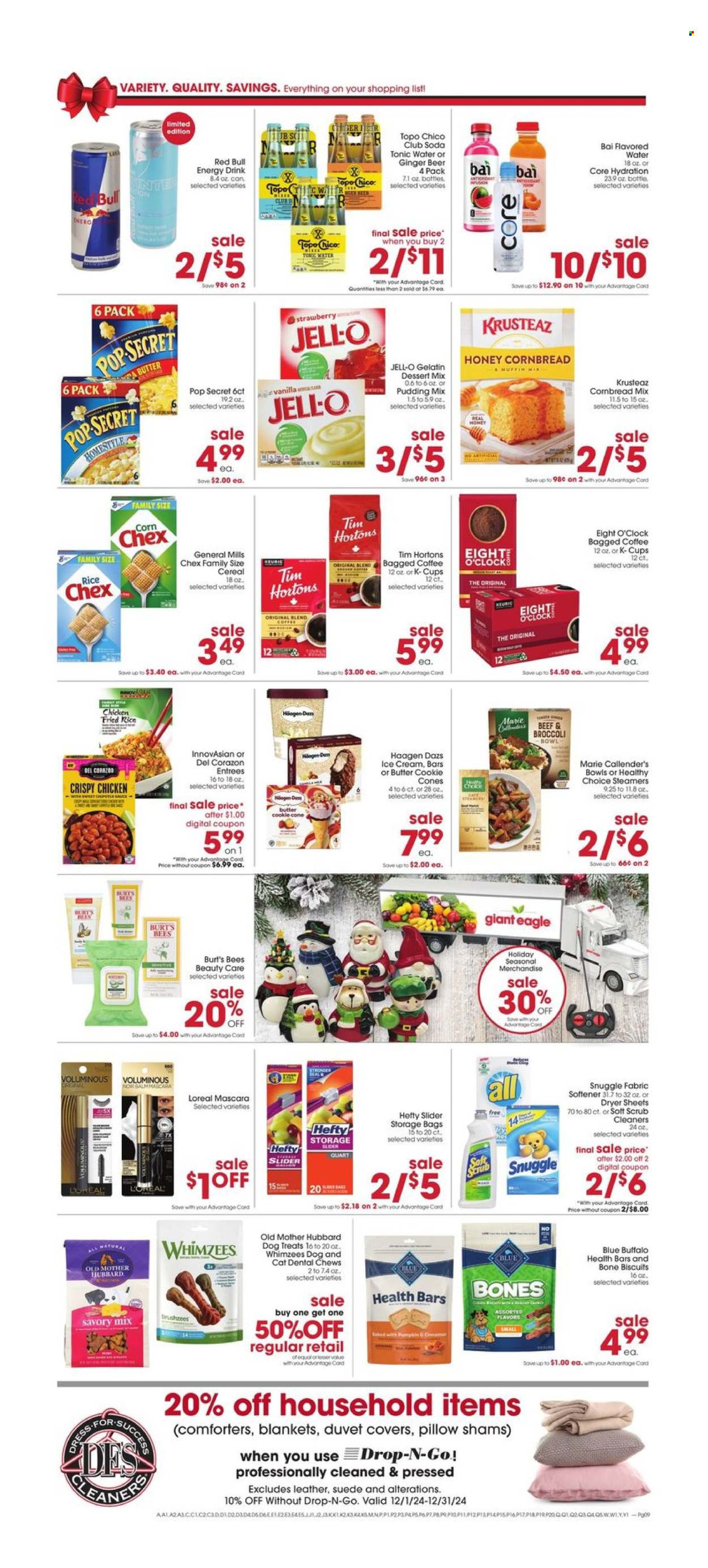 Giant Eagle ad - 12/05/2024 - 12/11/2024. Page 1