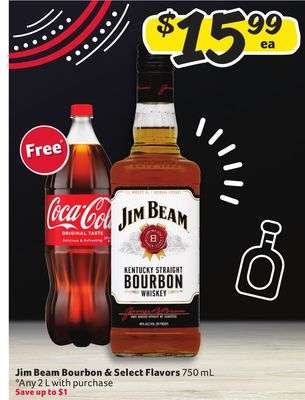 Jim Beam Bourbon & Select Flavors - 750 mL