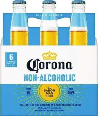 6 Pk Corona Non-Alcoholic - 12 oz