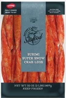 Fisherman's Wharf Cooked Shrimp 16 oz - 16-20 or 26-30 ct or Nature's Best Surimi Snow Crab Legs 32 oz