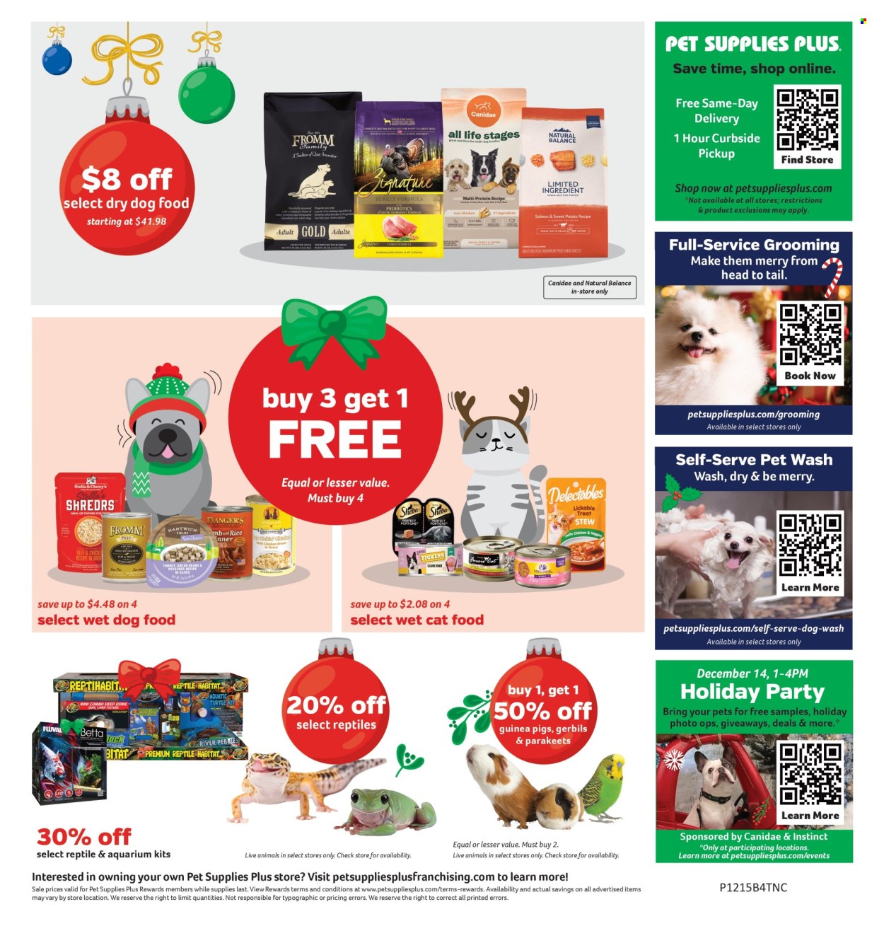 Pet Supplies Plus ad - 12/02/2024 - 01/01/2025. Page 1