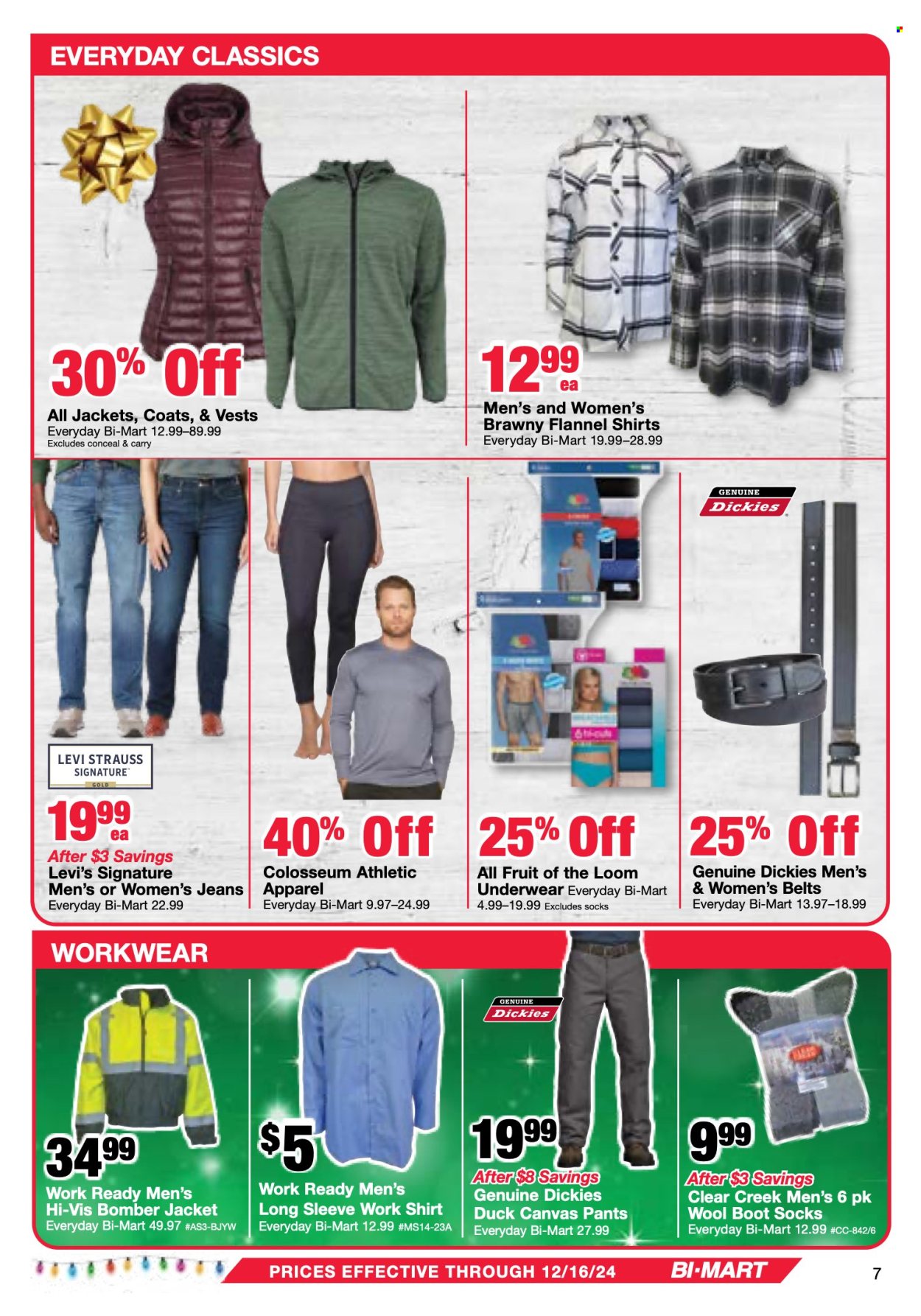 Bi-Mart ad - 12/03/2024 - 12/16/2024. Page 1