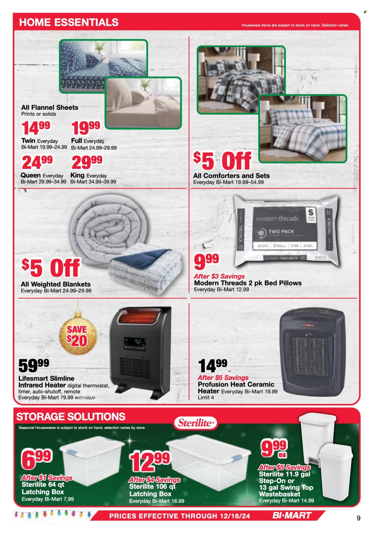 Bi-Mart ad - 12/03/2024 - 12/16/2024. Page 1