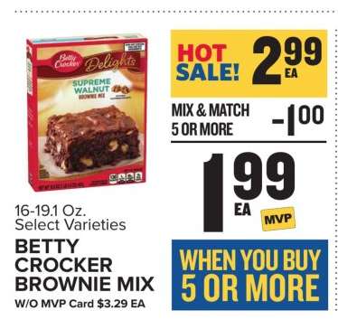 Betty Crocker Brownie Mix