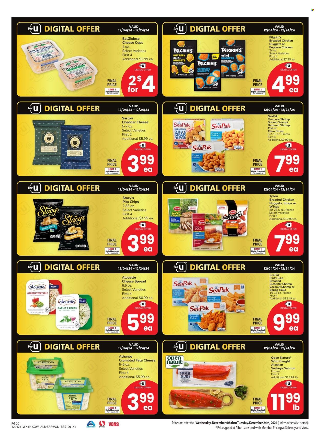 Albertsons ad - 12/04/2024 - 12/24/2024. Page 1