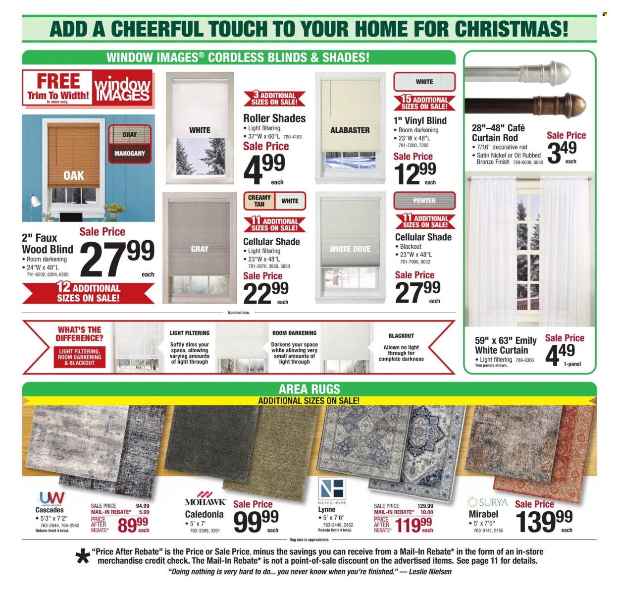 Menards ad - 12/05/2024 - 12/15/2024. Page 1