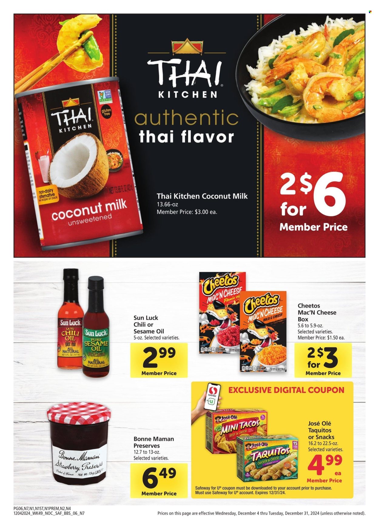 Safeway ad - 12/04/2024 - 12/31/2024. Page 1