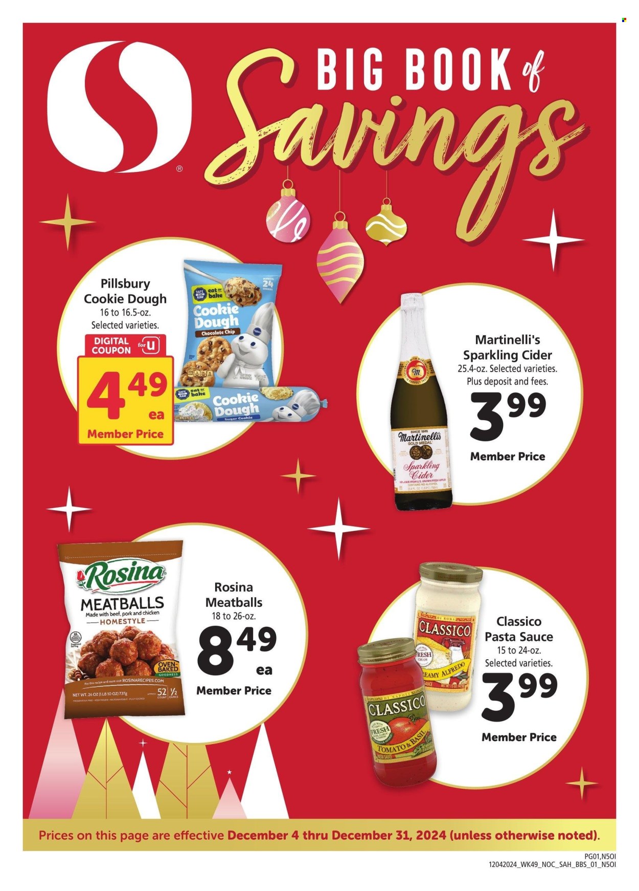 Safeway ad - 12/04/2024 - 12/31/2024. Page 1