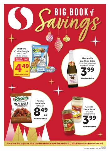 Safeway Flyer - 12/04/2024 - 12/31/2024.