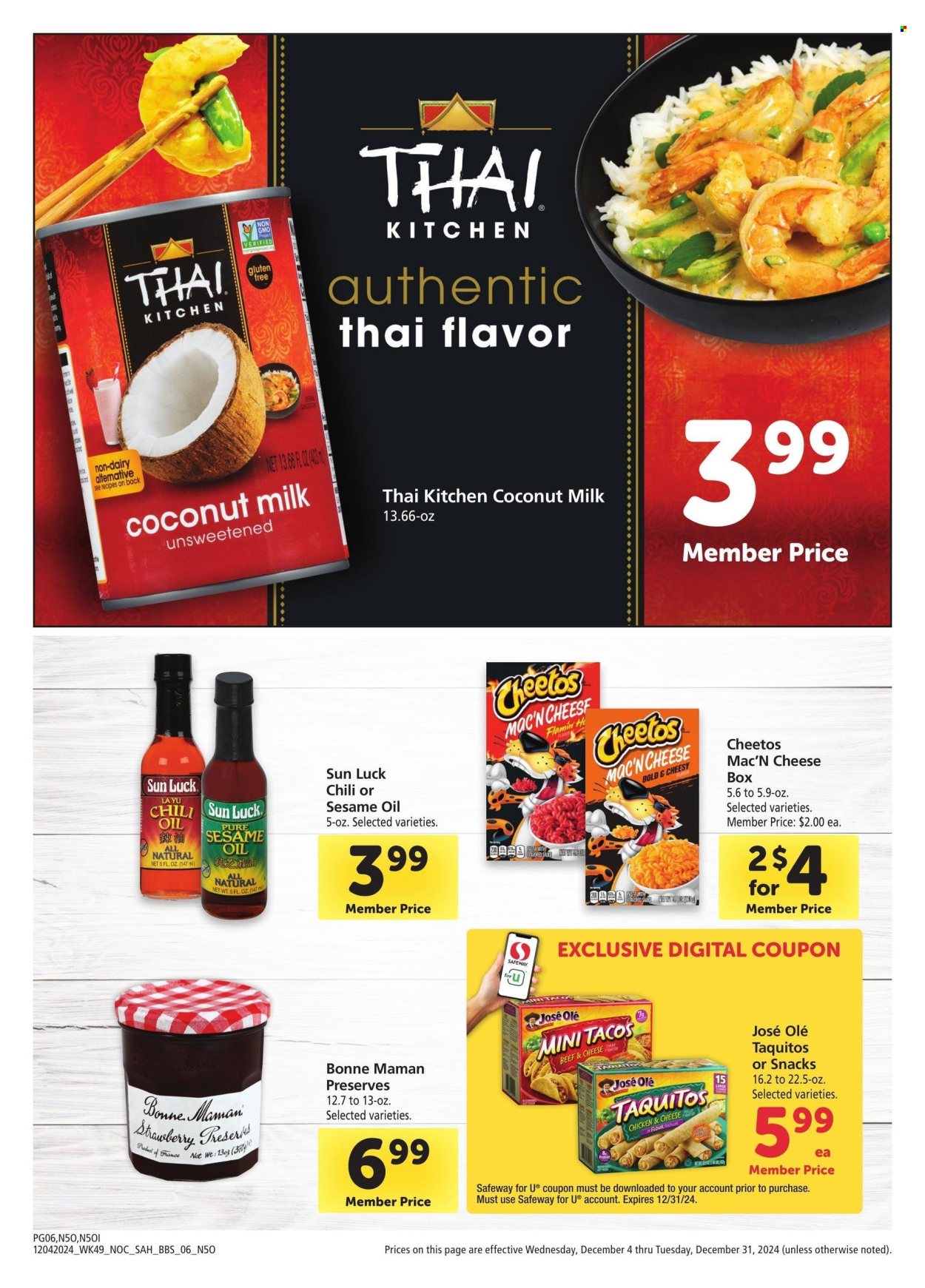 Safeway ad - 12/04/2024 - 12/31/2024. Page 1