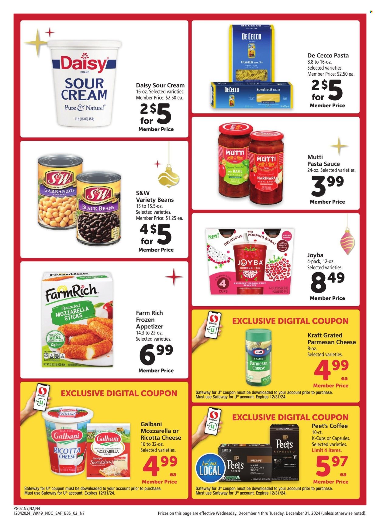 Safeway ad - 12/04/2024 - 12/31/2024. Page 1