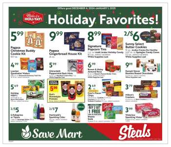 thumbnail - Save Mart Ad - Big Monthly deals