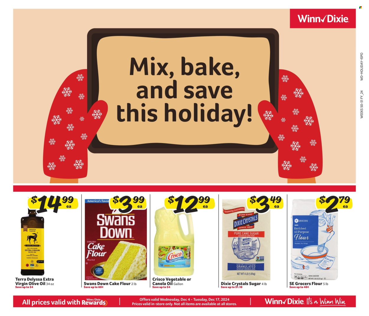 Winn Dixie ad - 12/04/2024 - 12/17/2024. Page 1