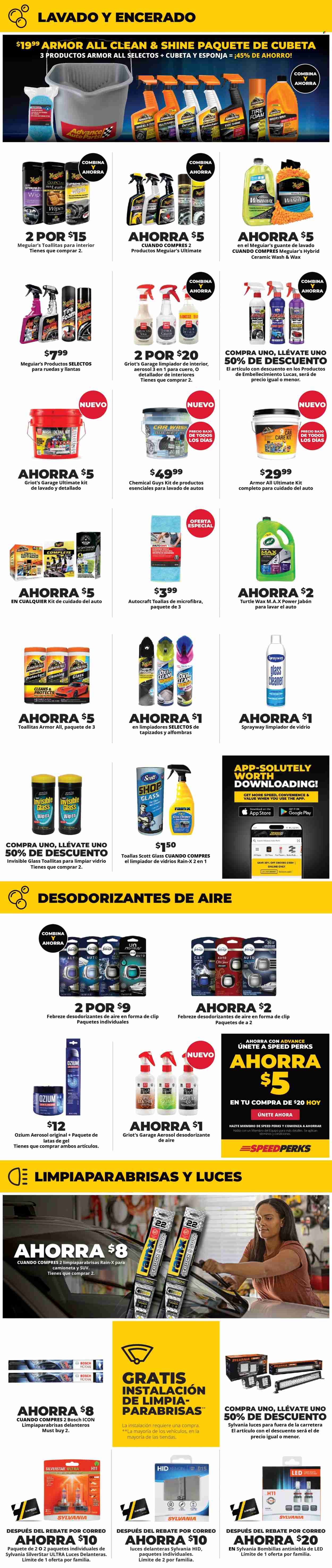 Advance Auto Parts ad - 12/05/2024 - 01/01/2025. Page 1