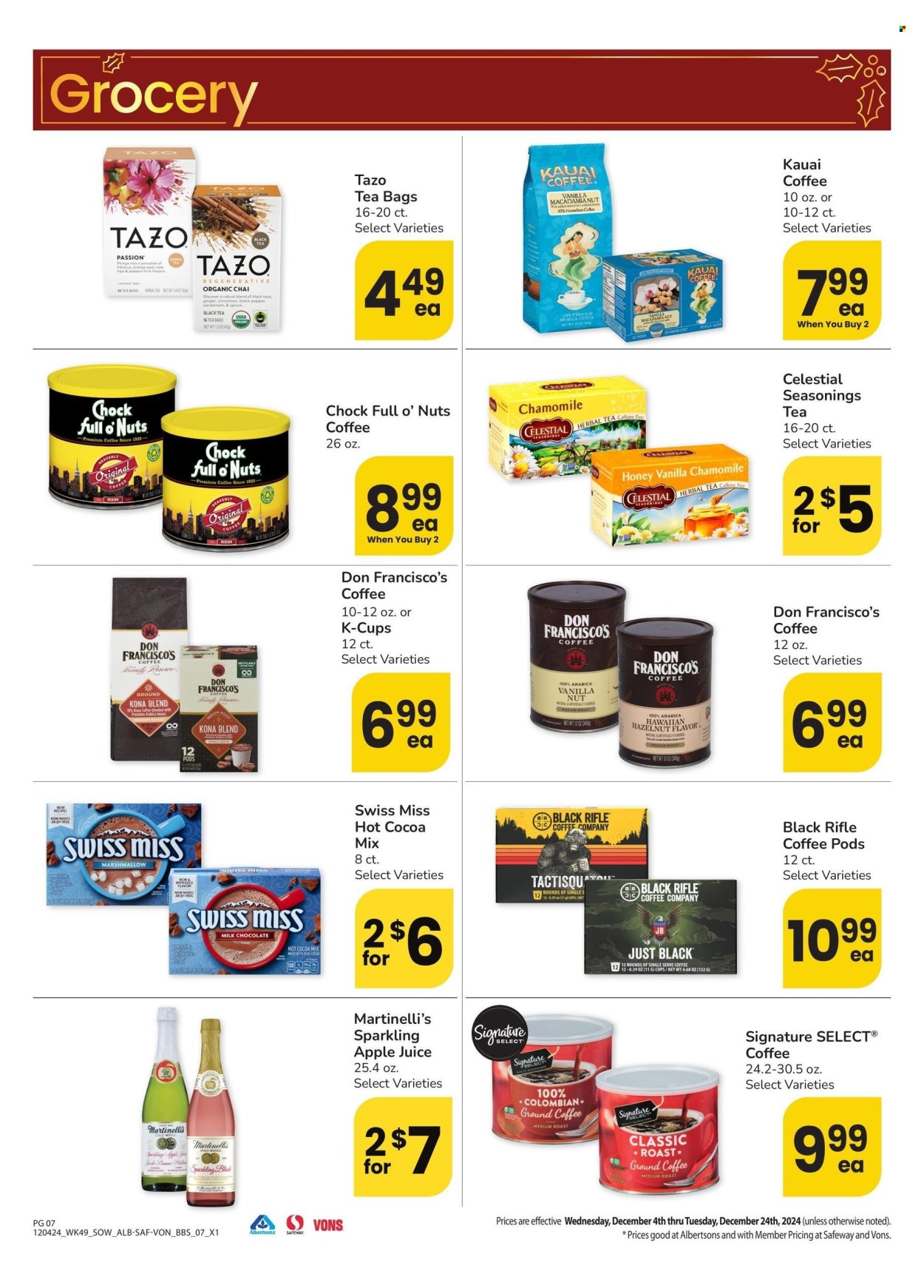 Vons ad - 12/04/2024 - 12/24/2024. Page 1