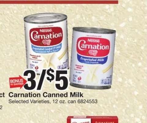 Carnation Canned Milk