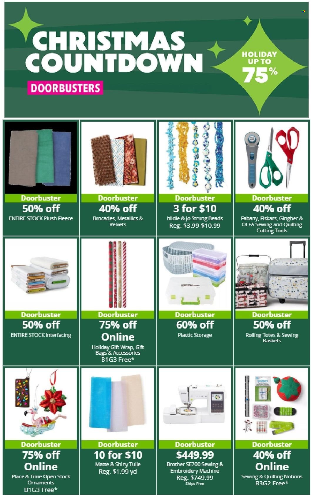 JOANN ad - 12/05/2024 - 12/24/2024. Page 1