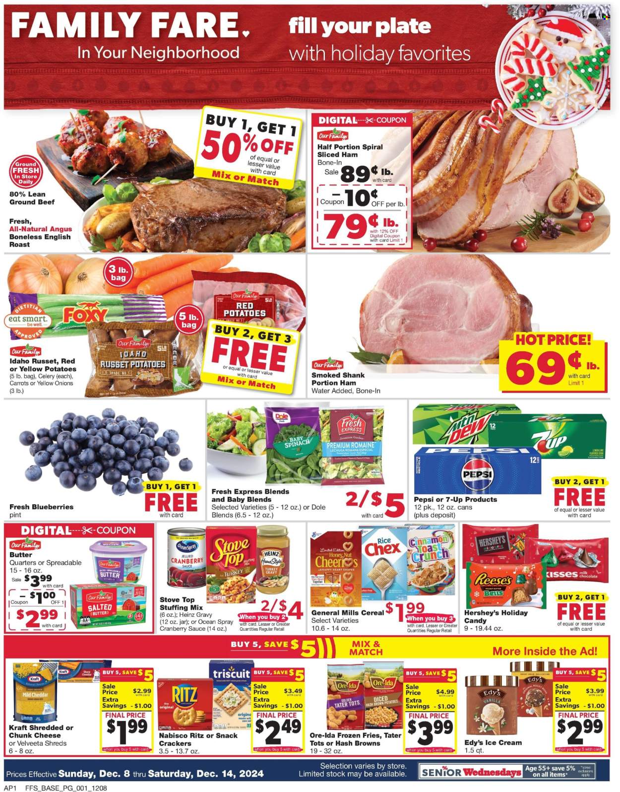 Family Fare ad - 12/08/2024 - 12/14/2024. Page 1