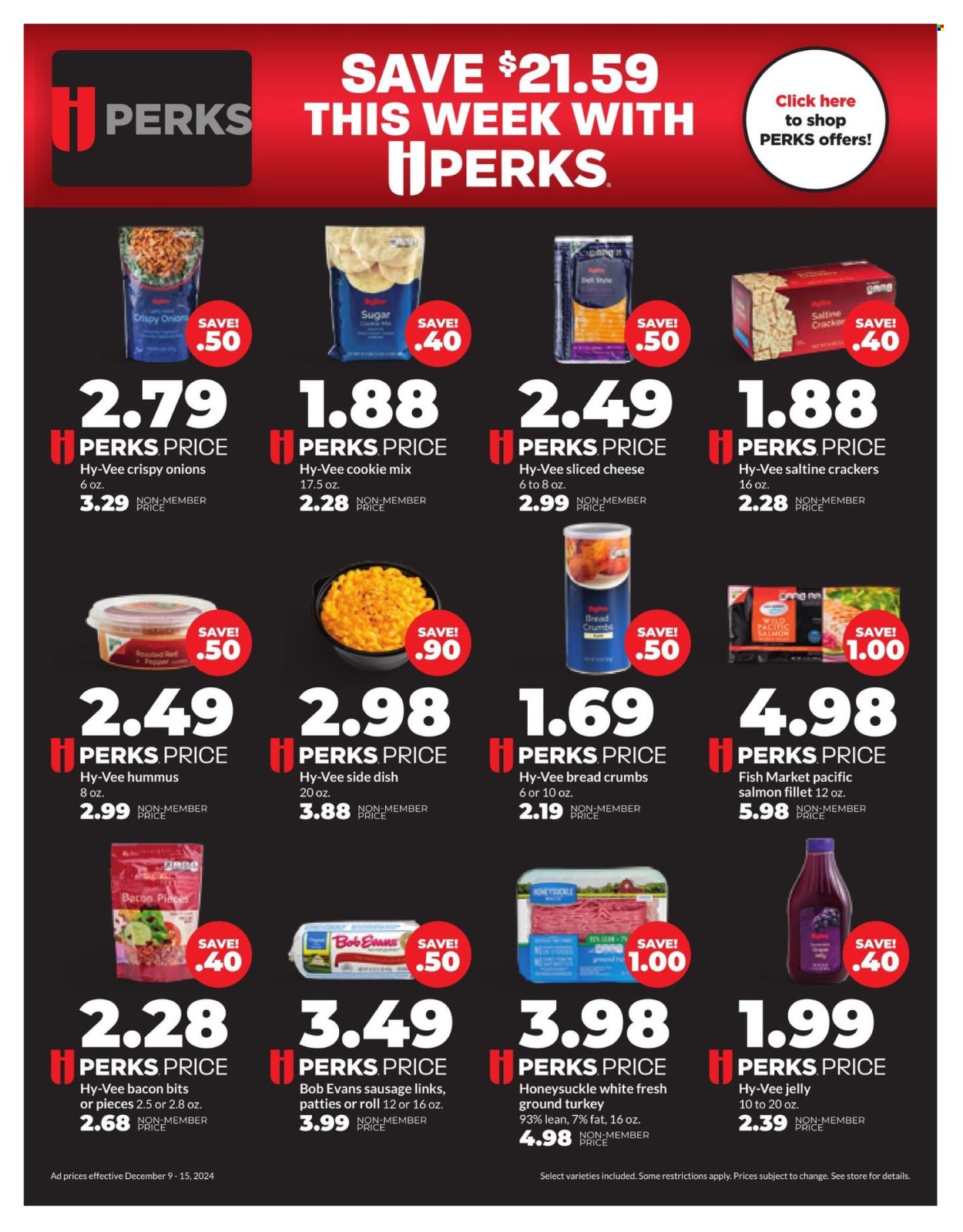 Hy-Vee ad - 12/09/2024 - 12/15/2024. Page 1