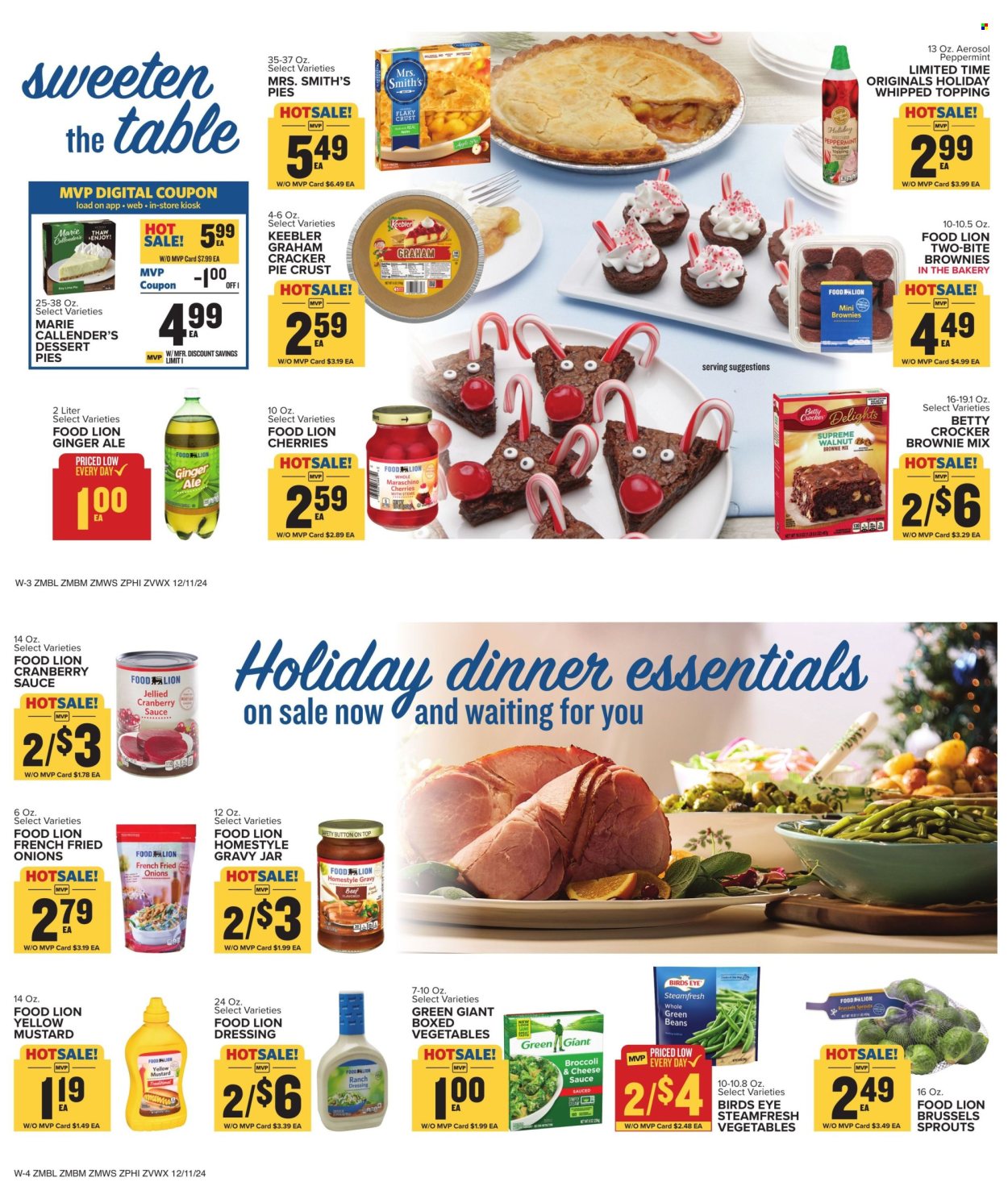 Food Lion ad - 12/11/2024 - 12/17/2024. Page 1