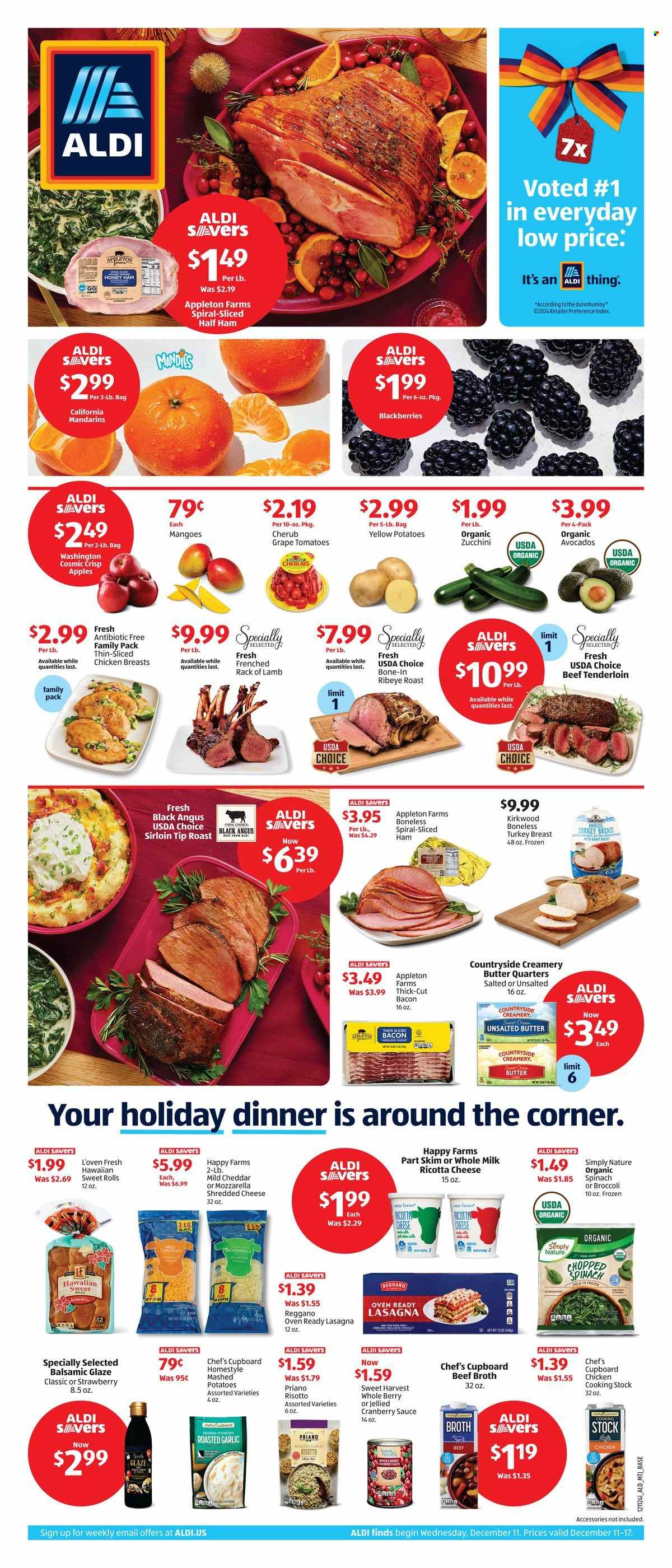 ALDI ad - 12/11/2024 - 12/17/2024. Page 1