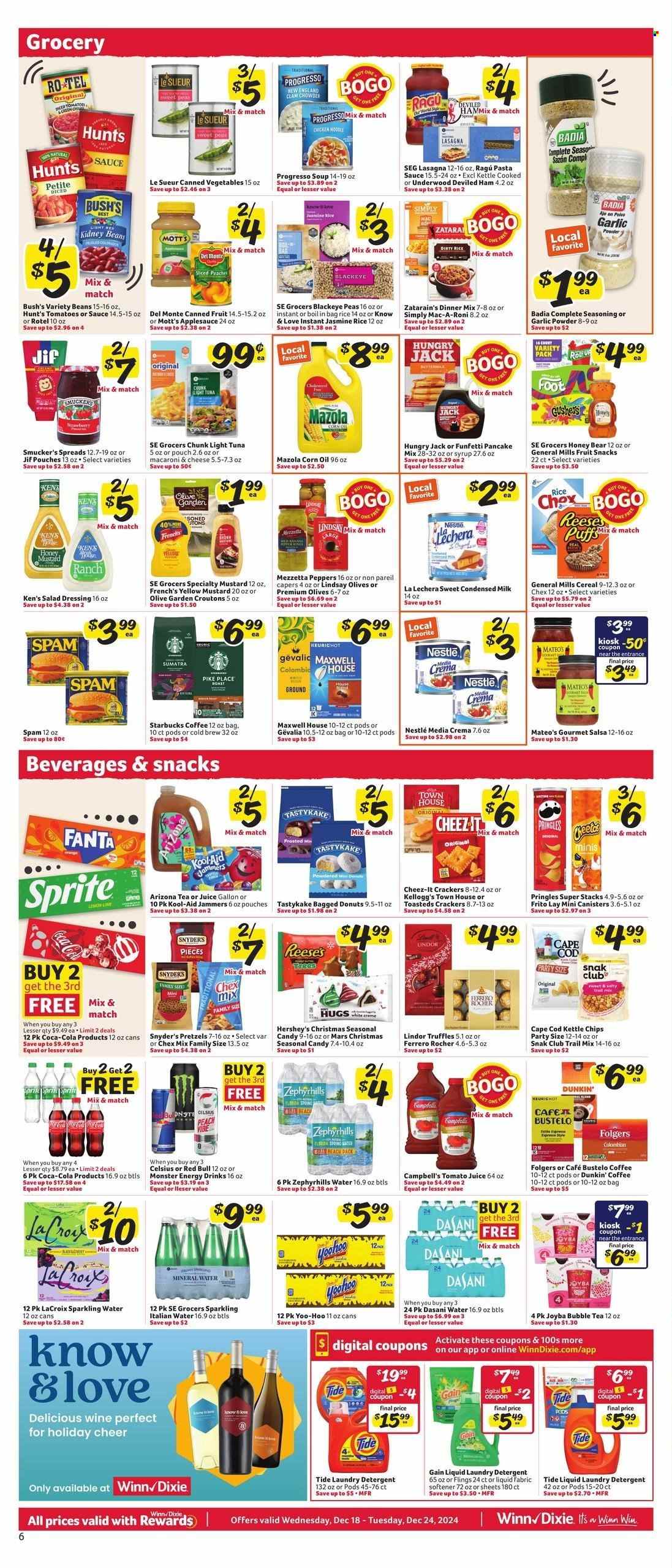 Winn Dixie ad - 12/18/2024 - 12/24/2024. Page 1