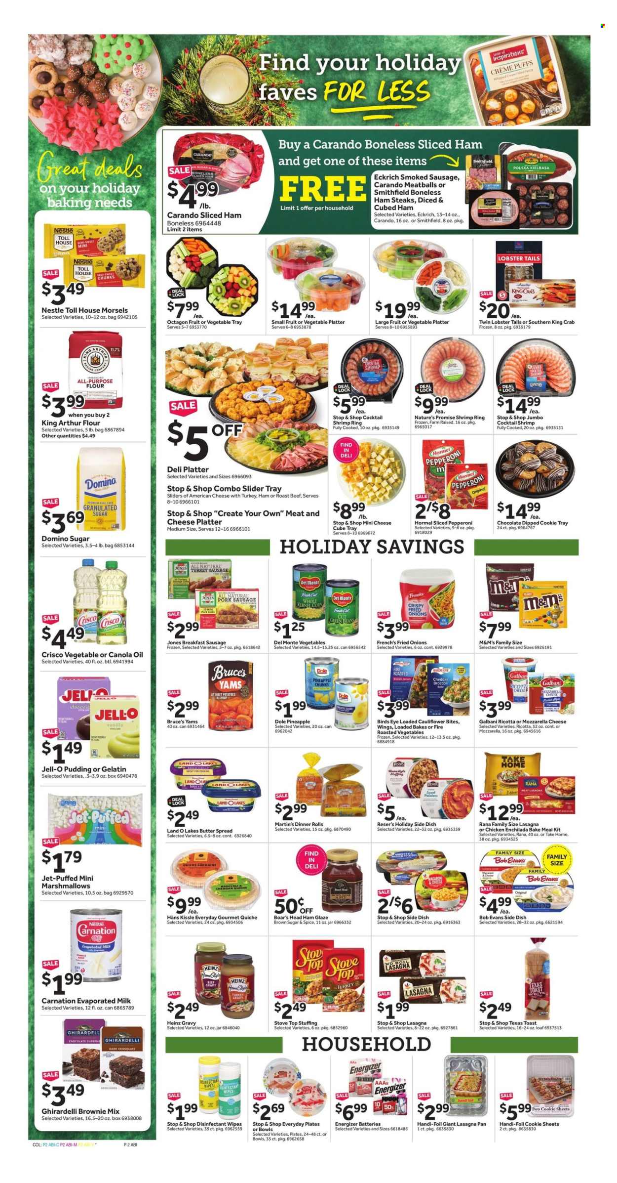 Stop & Shop ad - 12/13/2024 - 12/19/2024. Page 1