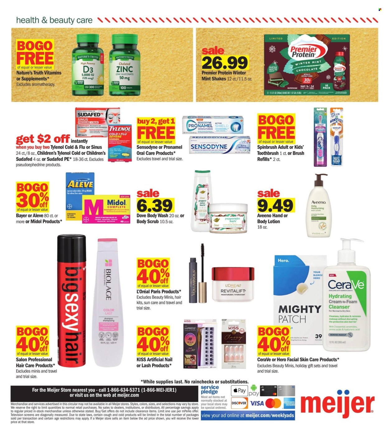 Meijer ad - 12/15/2024 - 12/24/2024. Page 1