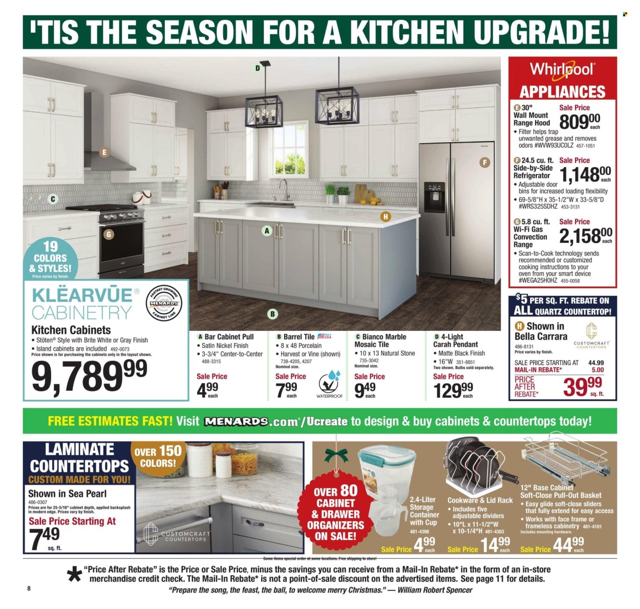 Menards ad - 12/12/2024 - 12/24/2024. Page 1