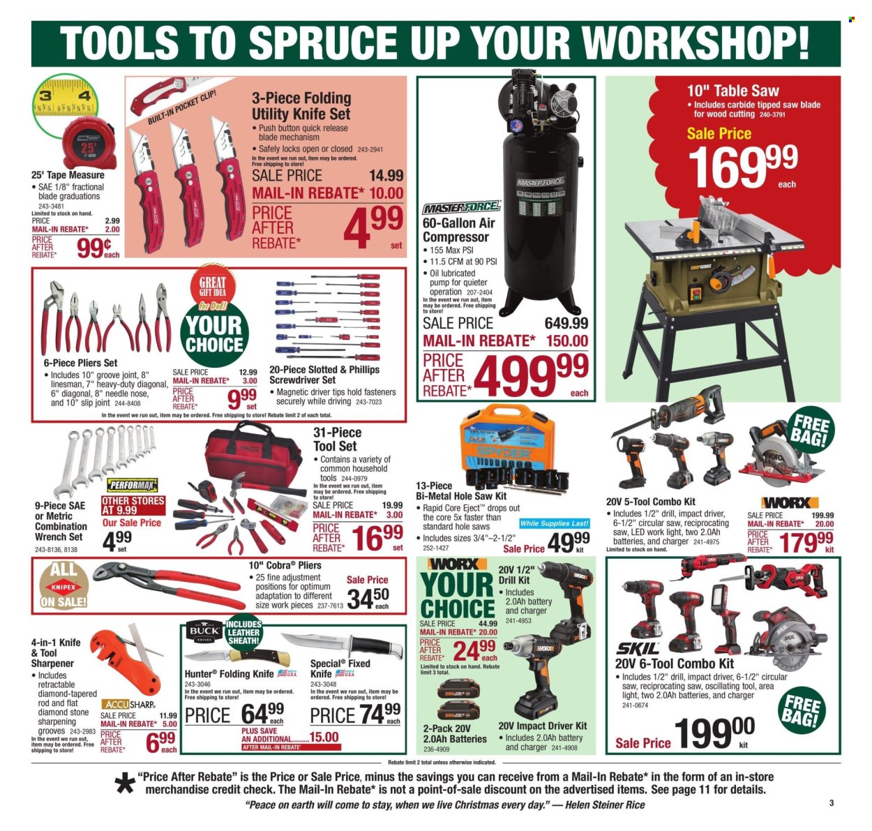 Menards ad - 12/12/2024 - 12/24/2024. Page 1