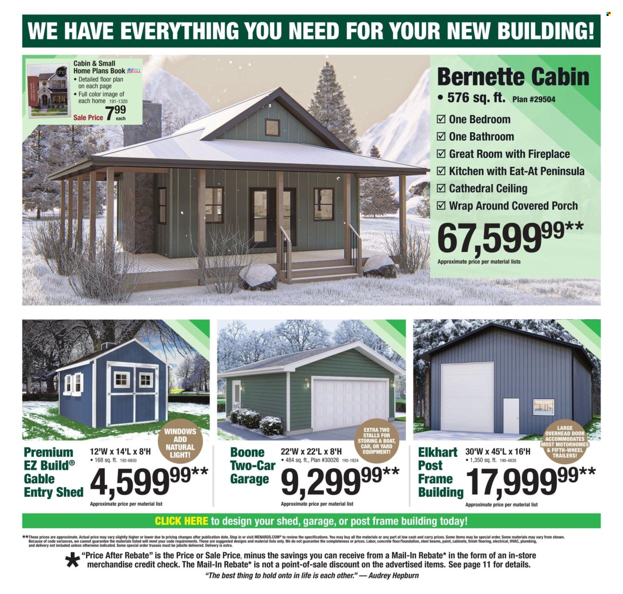 Menards ad - 12/12/2024 - 12/24/2024. Page 1