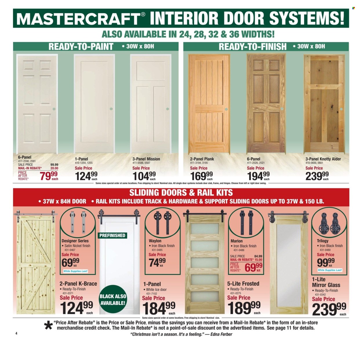 Menards ad - 12/12/2024 - 12/24/2024. Page 1