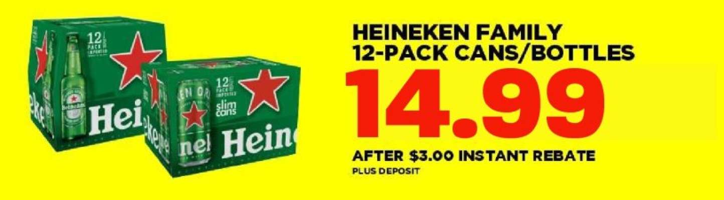 Heineken Family 12-Pack Cans/Bottles