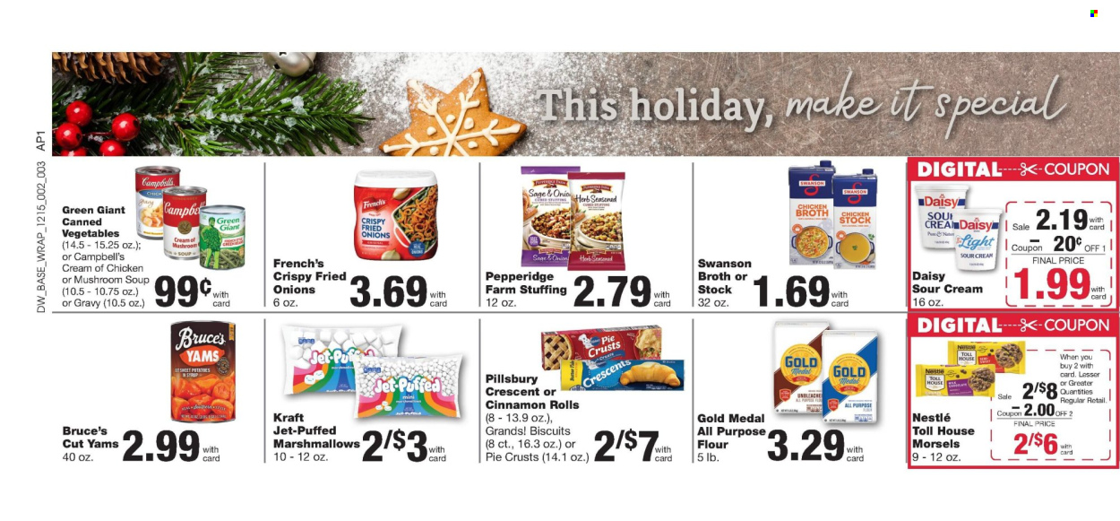 D&W Fresh Market ad - 12/15/2024 - 12/21/2024. Page 1