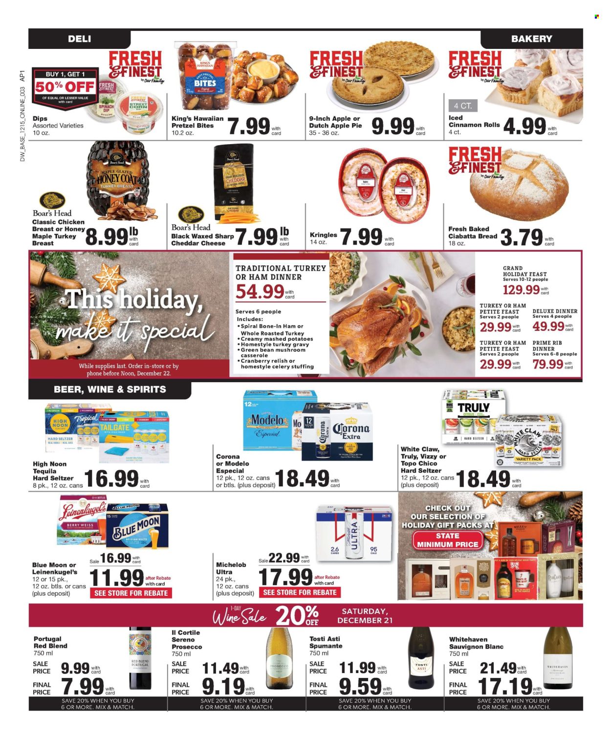 D&W Fresh Market ad - 12/15/2024 - 12/21/2024. Page 1