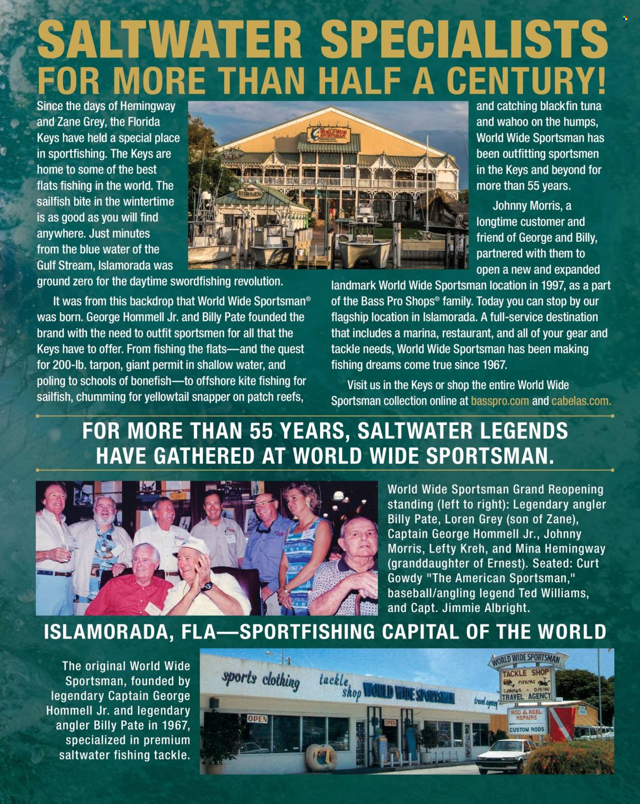 Cabela's ad. Page 1