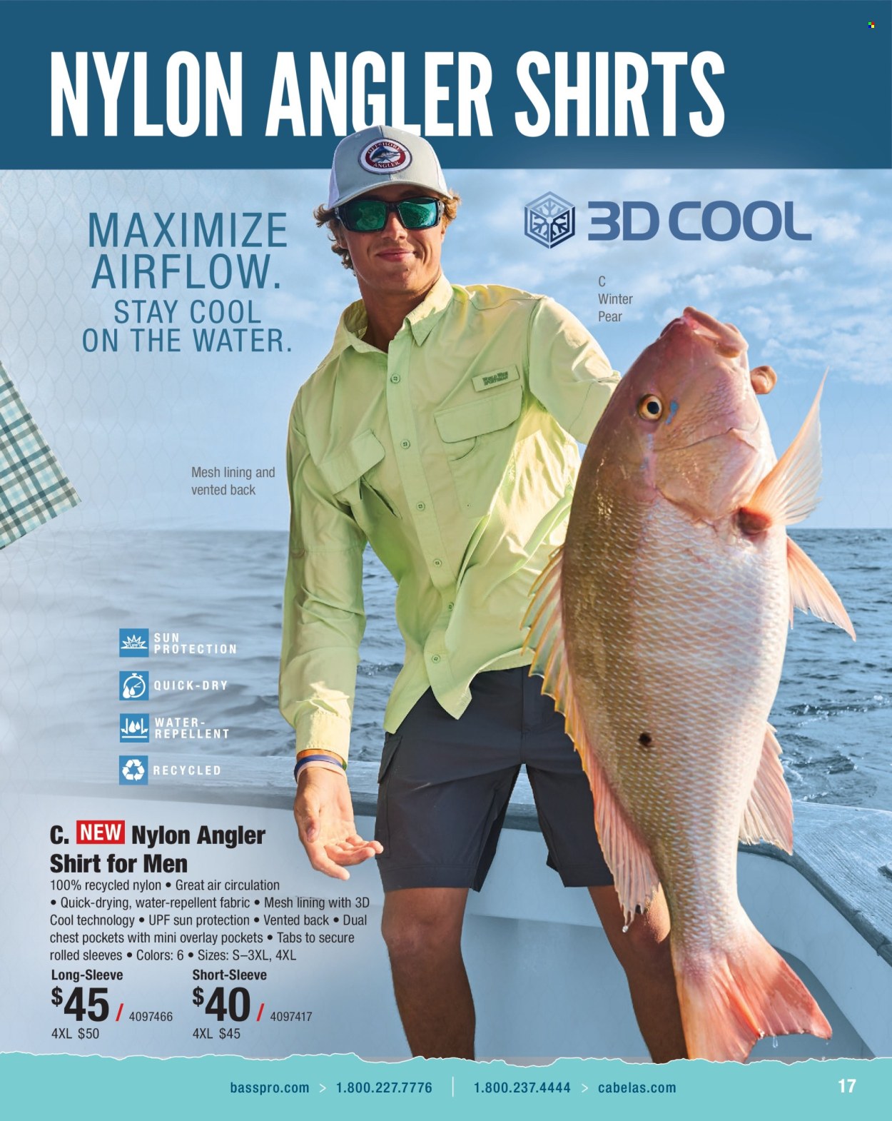 Cabela's ad. Page 1