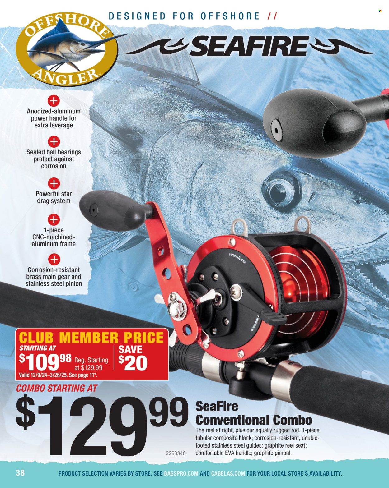 Cabela's ad. Page 1