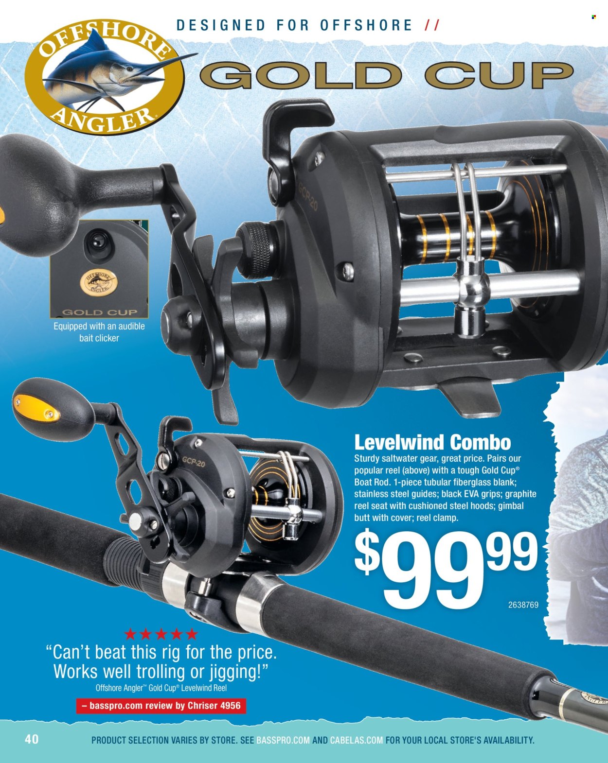 Cabela's ad. Page 1