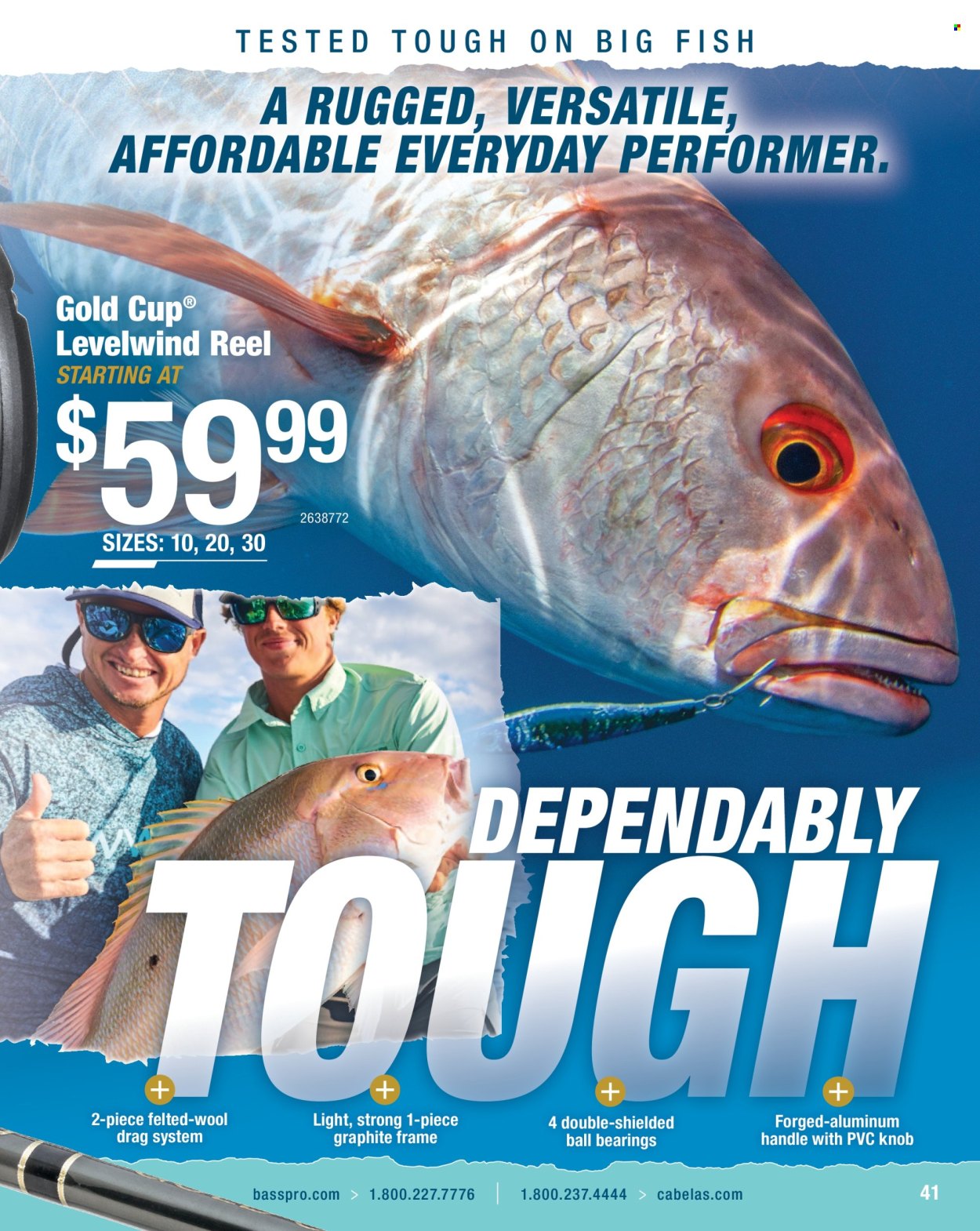 Cabela's ad. Page 1
