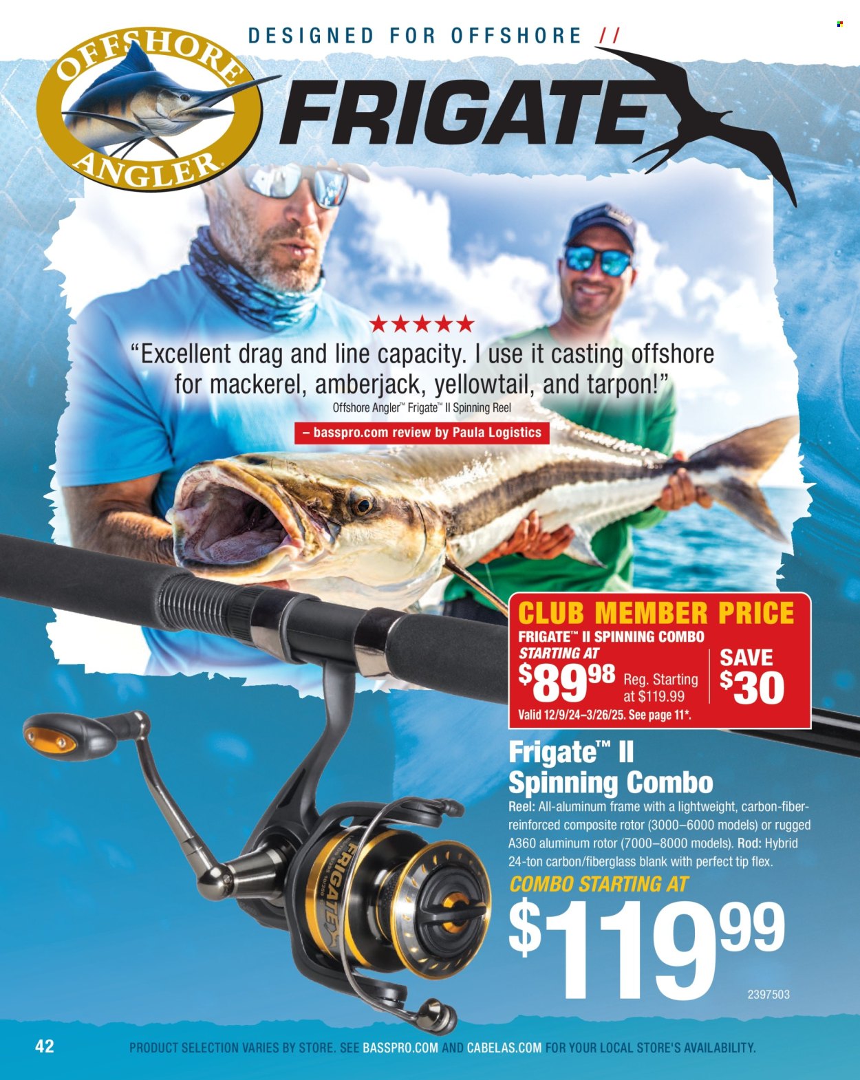Cabela's ad. Page 1