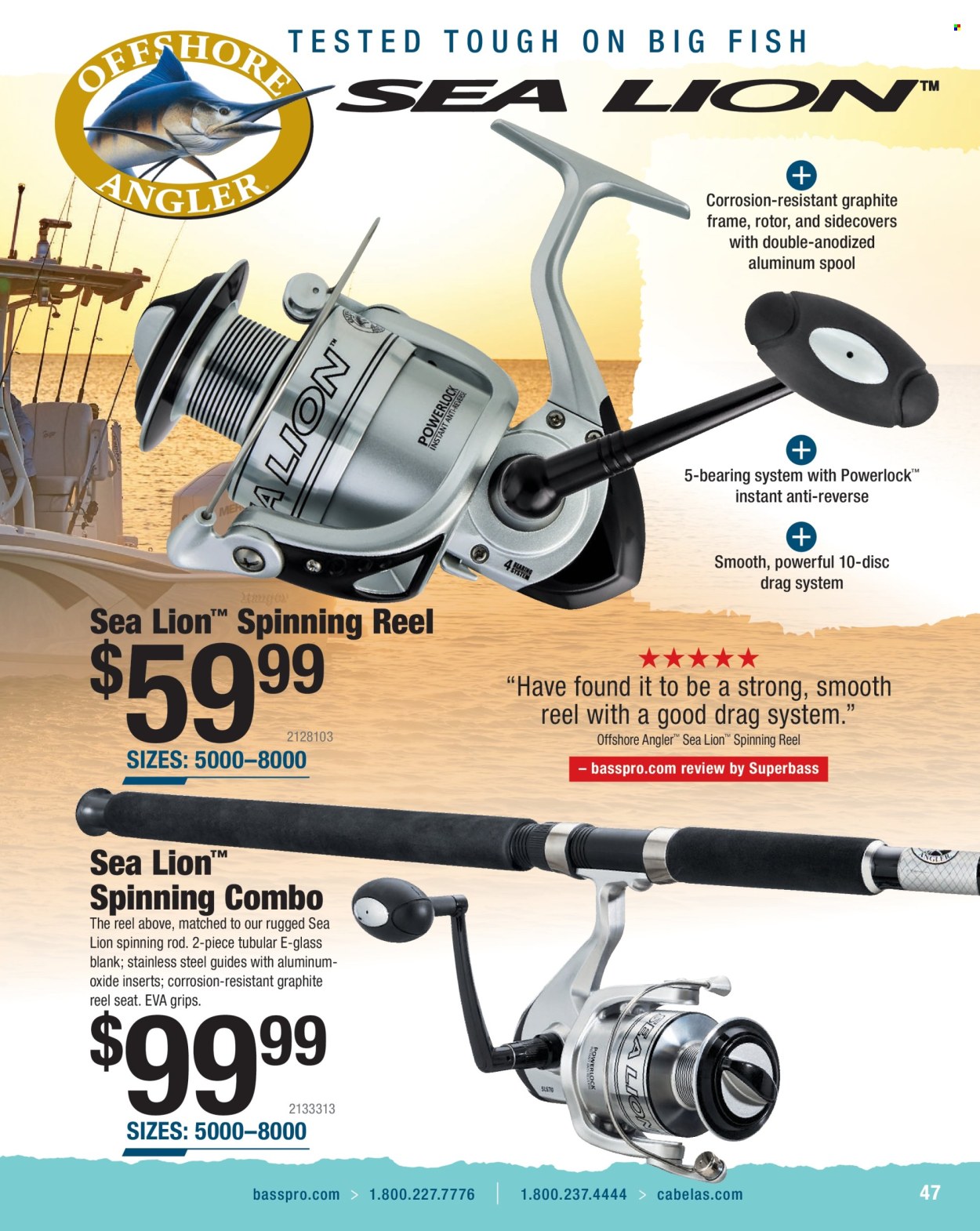 Cabela's ad. Page 1