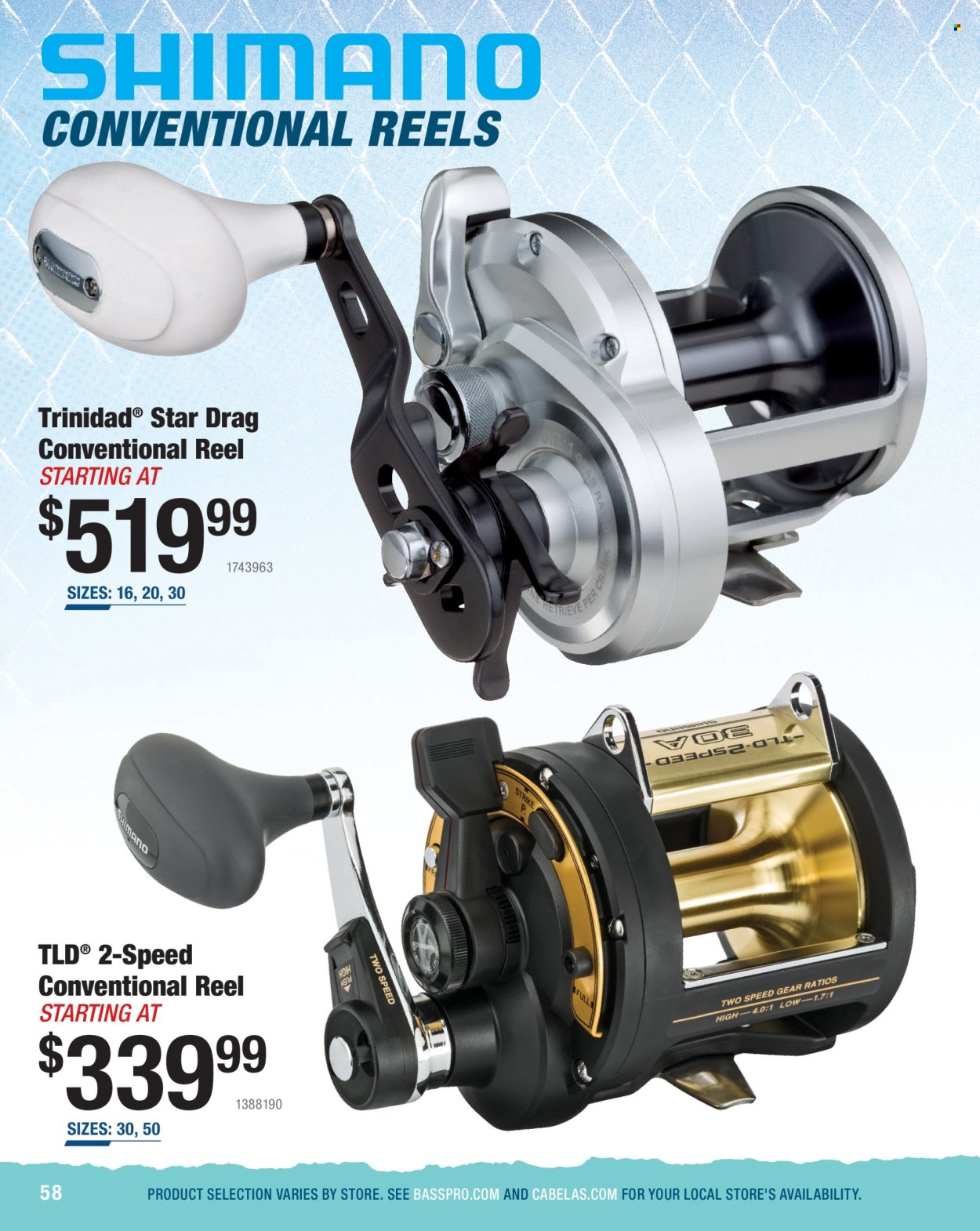 Cabela's ad. Page 1