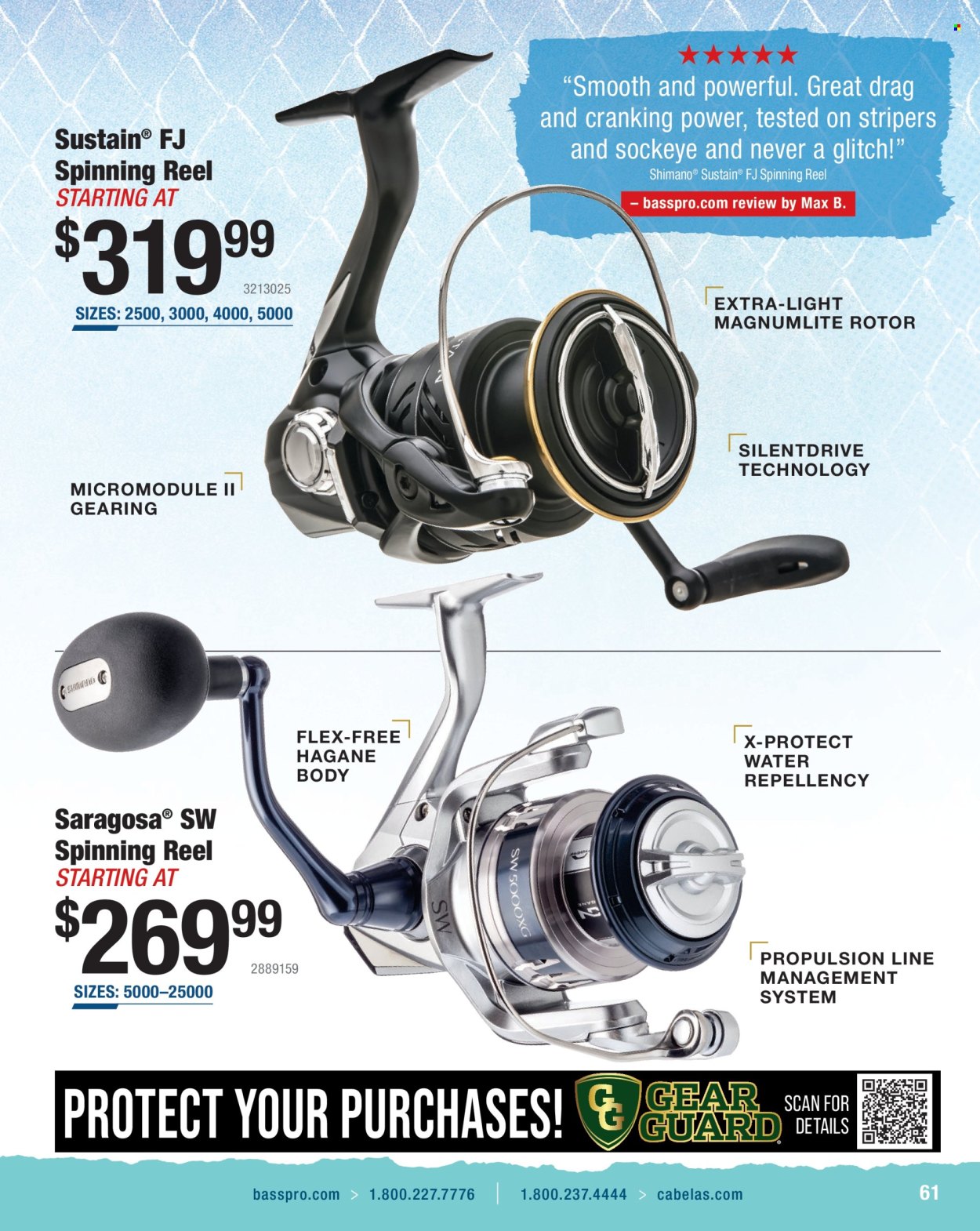 Cabela's ad. Page 1